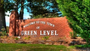 GREEN LEVEL SIGN